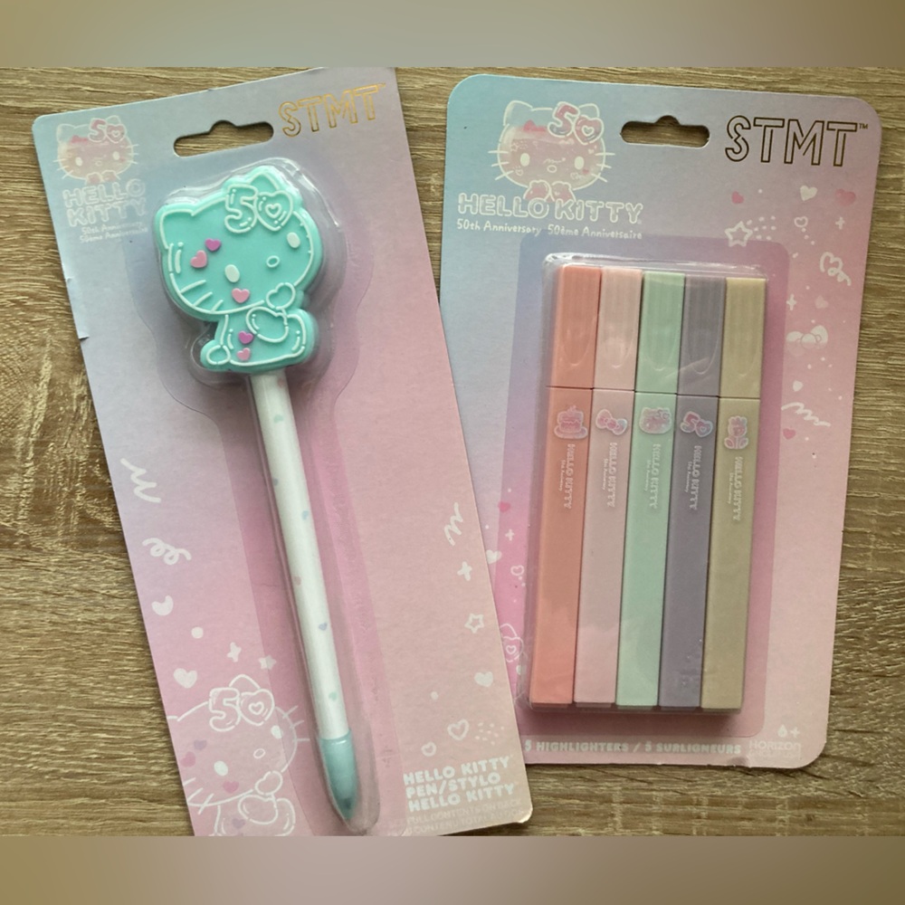 Hello Kitty 50th Anniversary Stationery Bundle - Four Items 🎀🎀🎀✨ - Picture 6 of 7